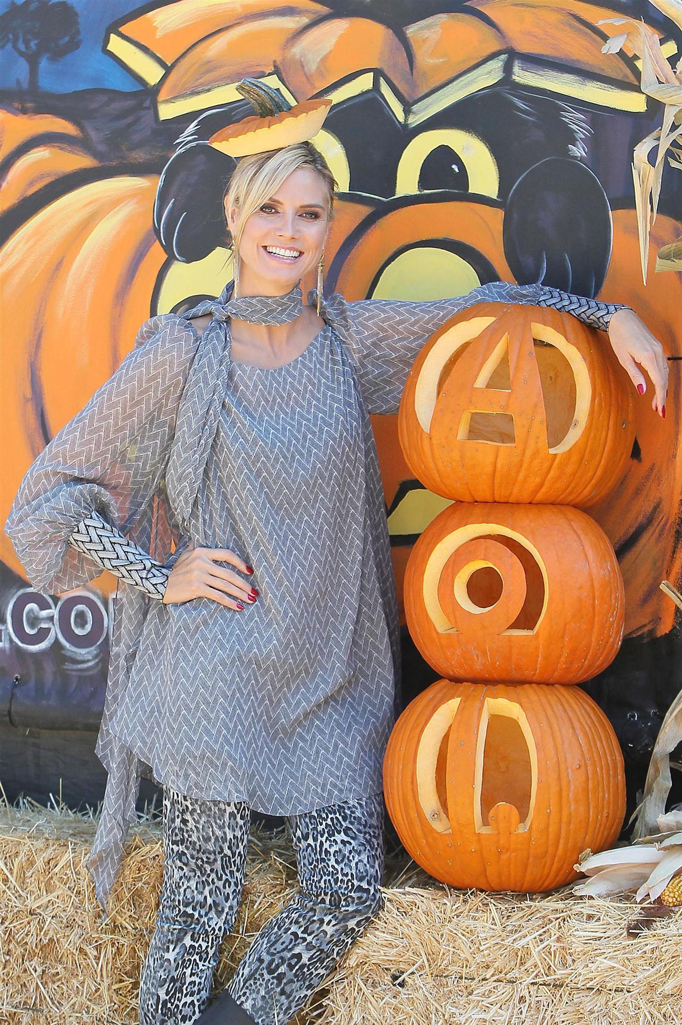 Heidi Klum at Mr Bones Pumpkin Patch in West Hollywood | Picture 100728